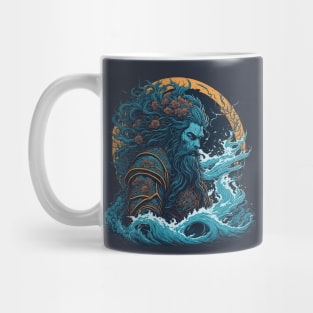 ANCIENT KNIGHT ILLUSTRATION Mug